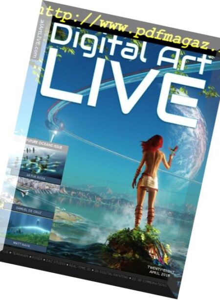 Digital Art Live – Issue 28, April 2018 Cover