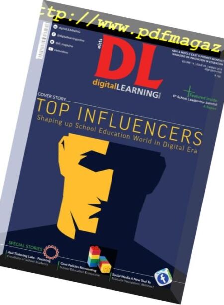 digitalLEARNING – March 2018 Cover