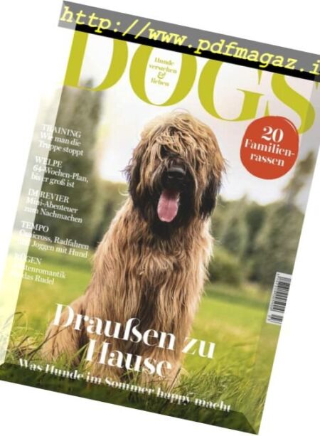 dogs – Mai 2018 Cover