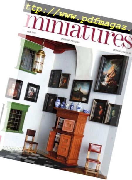 Dollhouse Miniatures – May-June 2018 Cover