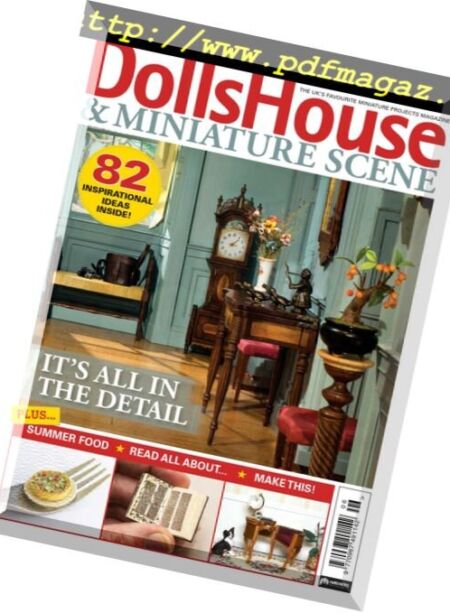 Dolls House & Miniature Scene – June 2018 Cover