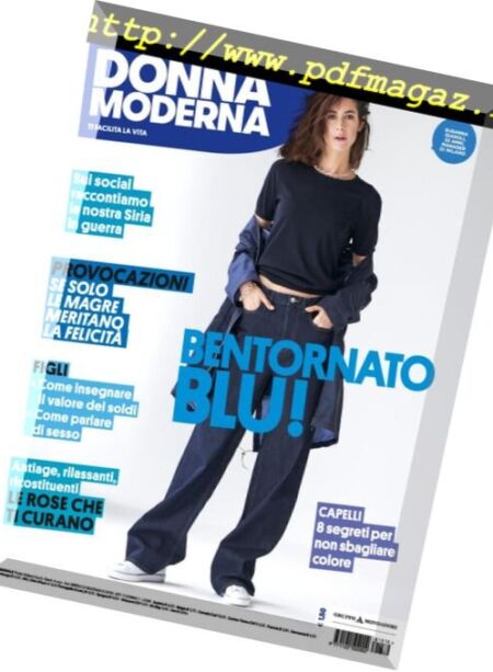 Donna Moderna – 18 aprile 2018 Cover