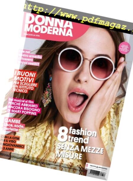 Donna Moderna – 25 aprile 2018 Cover