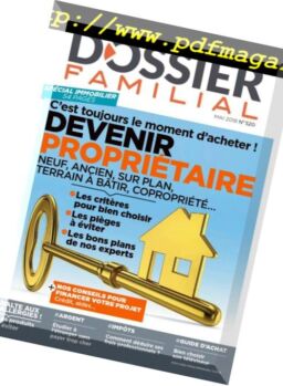 Dossier Familial – mai 2018