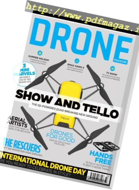Drone Magazine UK – May 2018 Cover
