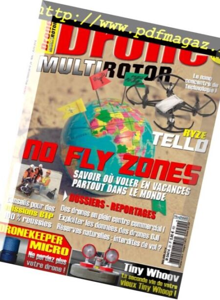 Drone Multirotor – 24 avril 2018 Cover