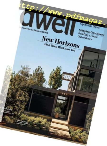 Dwell – May 2018 Cover