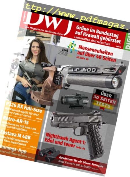 DWJ – Mai 2018 Cover