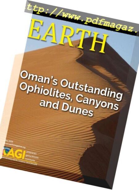 Earth Magazine – May 2018 Cover