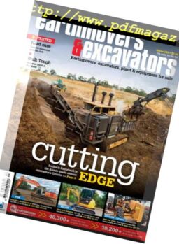 Earthmovers & Excavators – June 2018