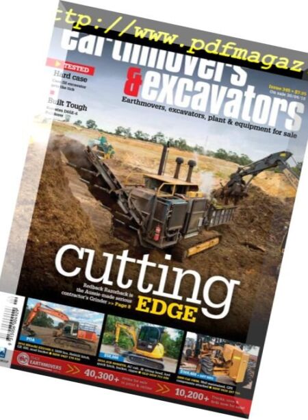 Earthmovers & Excavators – June 2018 Cover