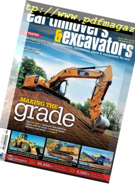 Earthmovers & Excavators – March 2018 Cover