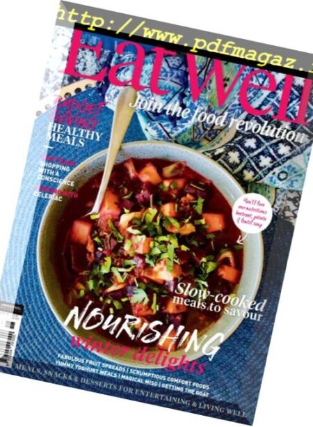 Eat Well – May 2018 Cover