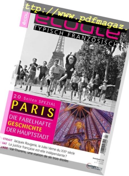 Ecoute – 2015-0 1 Cover