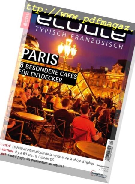 Ecoute – 2015-0 4 Cover