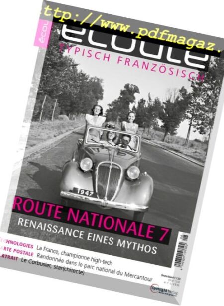 Ecoute – 2015-0 8 Cover