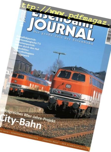 Eisenbahn Journal – Juni 2018 Cover