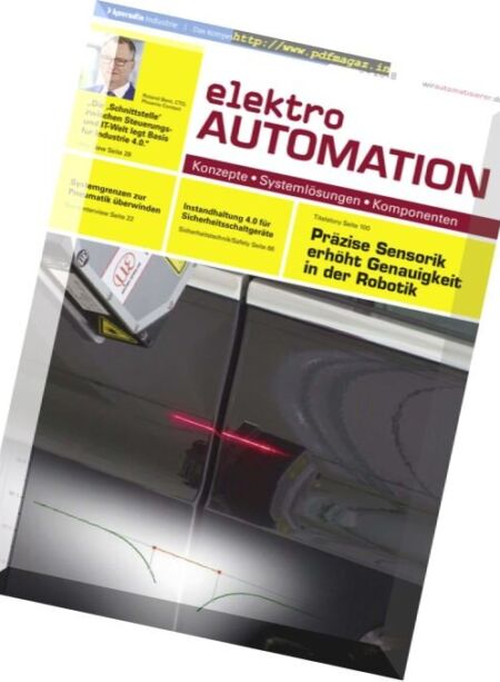 Elektro Automation – Nr.4, 2018 Cover
