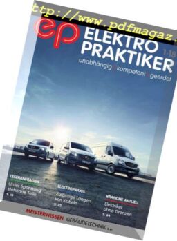 Elektropraktiker – Januar 2018