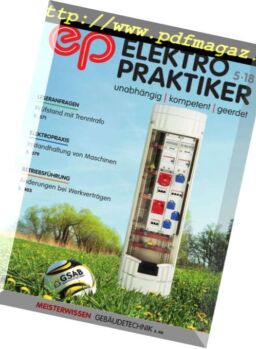 Elektropraktiker – Mai 2018