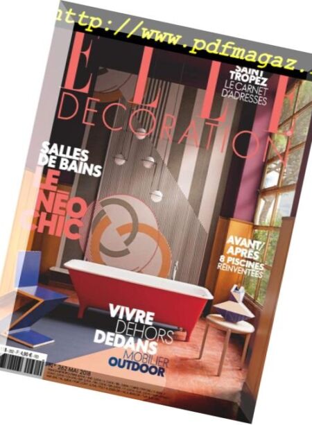 Elle Decoration France – mai 2018 Cover