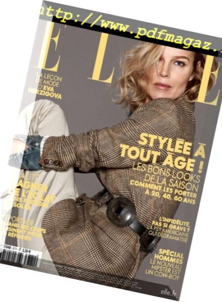 Elle France – 30 mars 2018 Cover