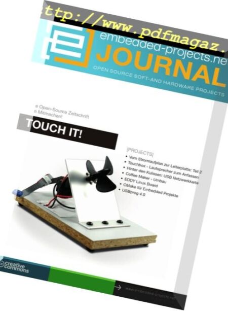 embedded projects Journal – Issue 10, 2011 Cover