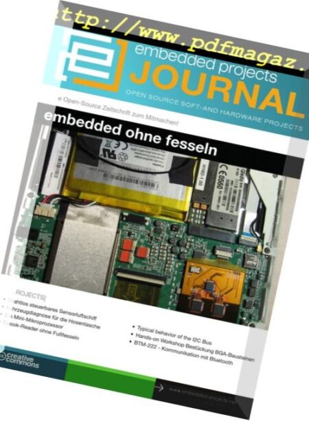 embedded projects Journal – Issue 21, 2014 Cover
