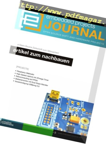 embedded projects Journal – Issue 22,2014 Cover