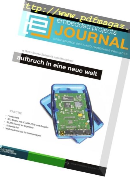 embedded projects Journal – Issue 23, 2014 Cover