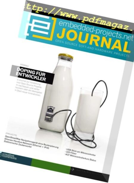 embedded projects Journal – Issue 4, 2009 Cover
