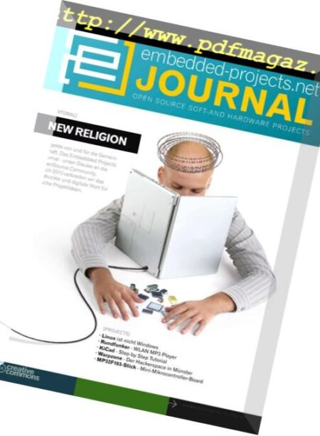 embedded projects Journal – Issue 5, 2009 Cover
