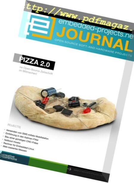 embedded projects Journal – Issue 8, 2011 Cover