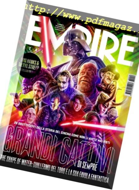 Empire Italia – gennaio 2018 Cover