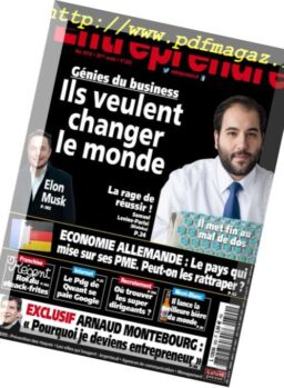 Entreprendre – mai 2018