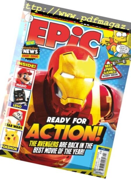 Epic Magazine – April 2018 Cover