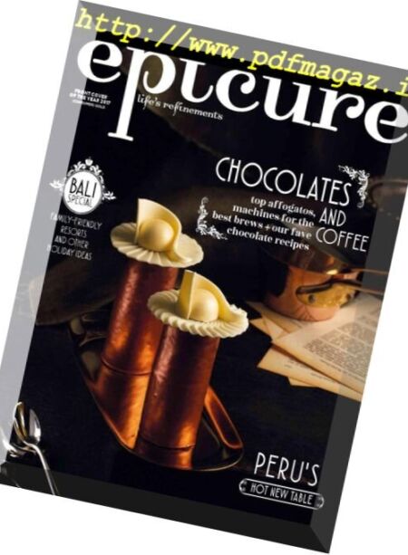 epicure Singapore – June 2018 Cover