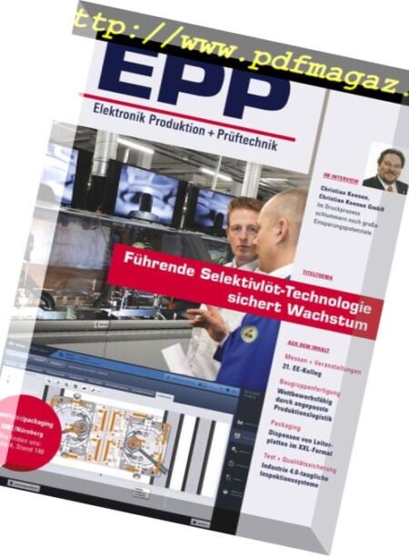 EPP – Mai-Juni 2018 Cover