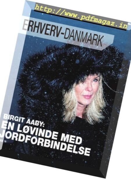 Erhverv-Danmark – april 2018 Cover