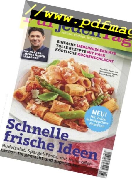 Essen & Trinken Fur jeden Tag – Mai 2018 Cover