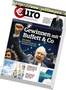 Euro am Sonntag – 22 April 2018