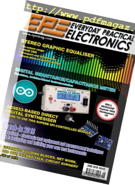 Everyday Practical Electronics – June 2018 Cover