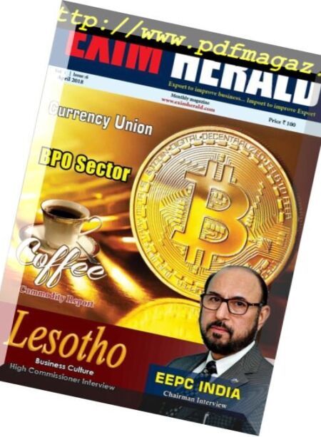 Eximherald – April 2018 Cover