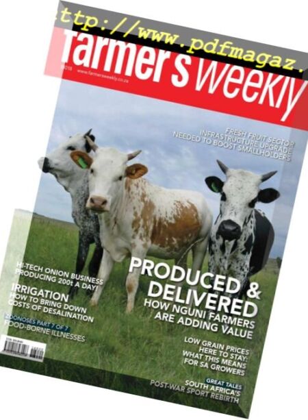 Farmer’s Weekly – 18 May 2018 Cover