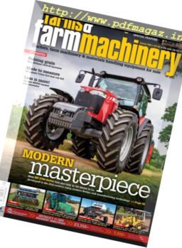 Farms and Farm Machinery – June 2018