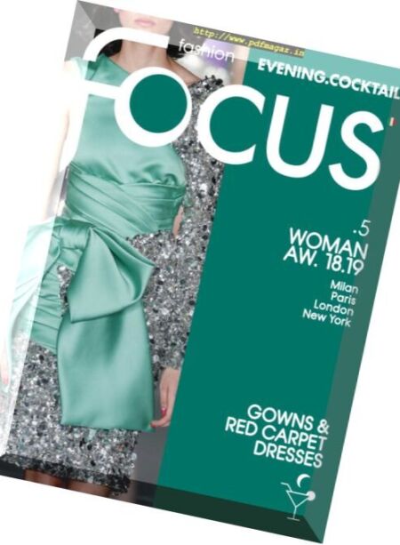 Fashion Focus Woman Evening.Cocktail – April 2018 Cover