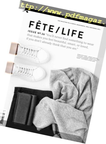 Fete – May 2018 Cover