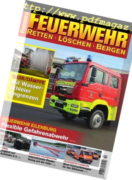 Feuerwehr Berlin – Januar-Februar 2018 Cover