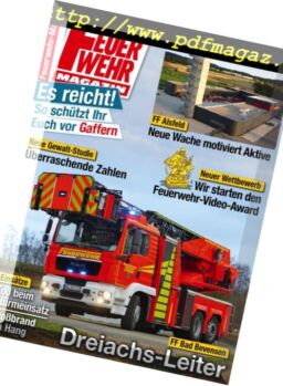 Feuerwehr – Mai 2018