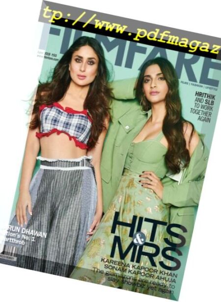 Filmfare – June 2018 Cover